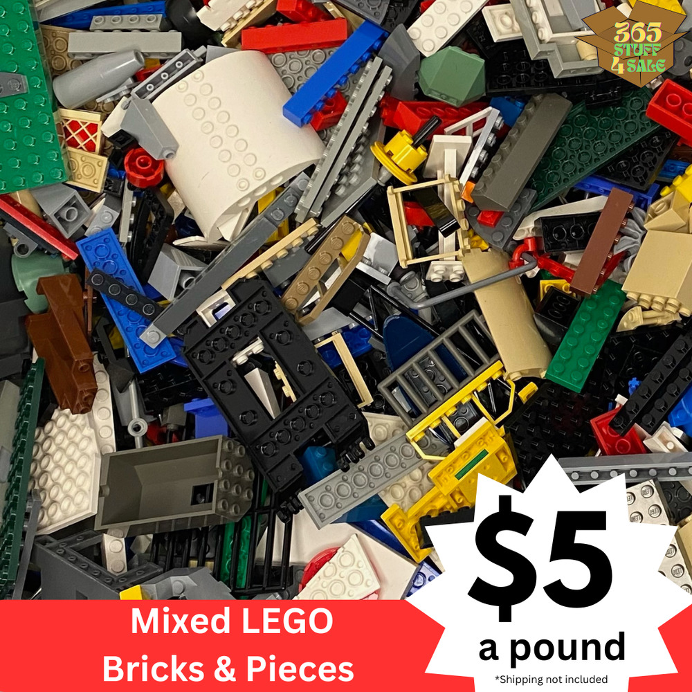 LEGO Bricks and Pieces Mixed- 3lb For $15